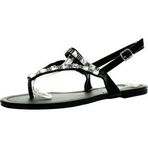 Diviana MOIRA-09A Black Womens sandals 6 NEW